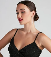 Major Elegance Rhinestone Earrings
