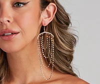 Thread Count Rhine Fringe Earrings