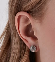 Cutest Details Rhinestone And Heart Earrings Set