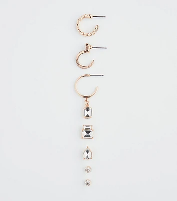 Endless Style Rhinestone Earring Variety Pack