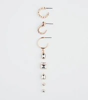 Endless Style Rhinestone Earring Variety Pack