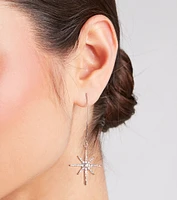 Shooting Star Rhinestone Earrings