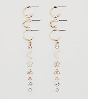 Written In The Stars Eight Earrings Pack