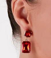 Precious Style Gemstone Earrings