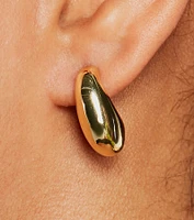Sleek Shine 14K Gold Plated Mini Hoop Earrings