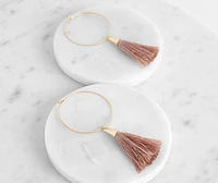 Tassel On Hoops