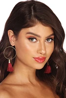 Tassel On Hoops