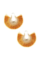 Major Fan Tassel Earrings