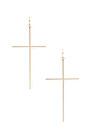 Dainty Cross Duster Earrings