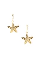 Starfish Mini Hoop Earrings