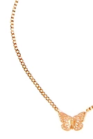 Dainty Butterfly Charm Necklace