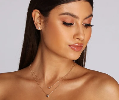 Dainty Cubic Zirconia Set