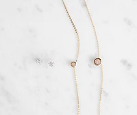 Dainty Cubic Zirconia Set