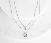 Two Times Chain Necklace Set