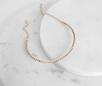 Dnt 4Get Abt Me Choker & Studs Set