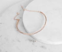 Dnt 4Get Abt Me Choker & Studs Set