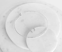 Dainty Rhinestone Choker Set