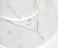 Pearl Ambition Dainty Necklace