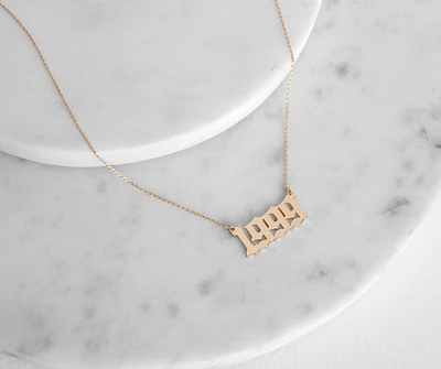 Rep' It Chain Necklace