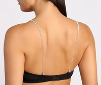 Eye Catcher Rhinestone Bra Straps