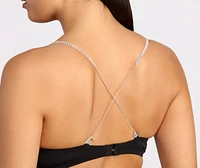 Eye Catcher Rhinestone Bra Straps