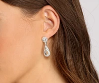 Moment For Glam Teardrop Lariat Necklace Set