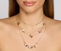 Effortless And Trendy Three-Pack Necklace Set