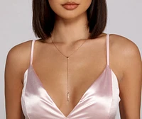 Simple And Stunning Dainty Lariat Necklace