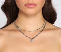 Sweet Vibes Butterfly Charm Necklace
