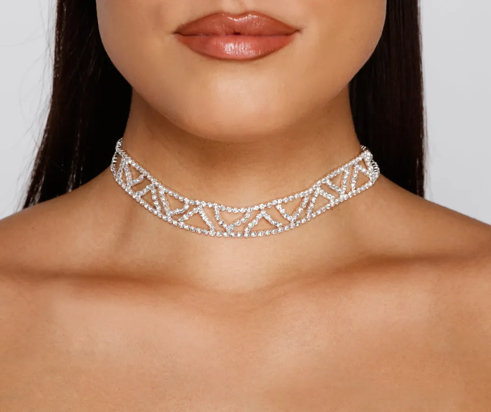Trendy Gold-Plated & Silver-Plated Temple Design Choker Necklace -  Absolutely Desi