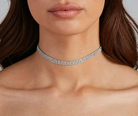 Glam On Clutch CZ Choker
