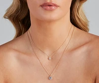 Bohemian Chic Coin Layered Necklace