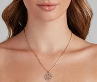 Zodiac Glam Rhinestone Necklace