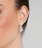 So Elegant Cubic Zirconia Necklace And Earrings Set