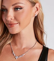 Chic Necklace And Earrings Set
