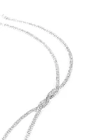 A Twist Of Rhine Necklace Set