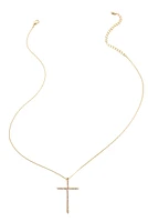 Long Cross Necklace