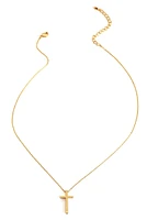 Mini Cross Pendant Necklace