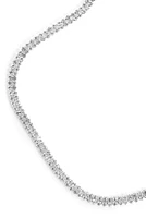 2 Row Rhinestone Choker
