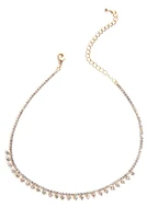 Dainty Drops Rhinestone Choker