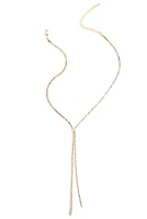 Shine In Rhine Lariat Necklace