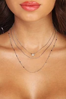Dainty Layered Chain Link Necklace