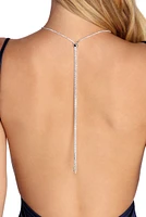 Layered In Rhinestone Necklace