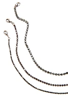 Layer On Rhinestone Choker Set