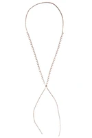 Lariat Rhinestone Duster Necklace