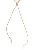 Lariat Rhinestone Duster Necklace