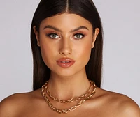 Chunky Chain Link Necklaces