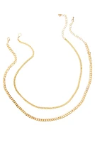 Layered Chain Link Necklaces