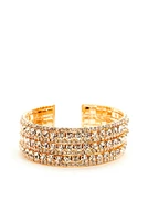 She's Stacked Rhinestone Cuff
