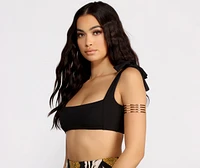 The Perfect Touch Gold Cuff Bracelet